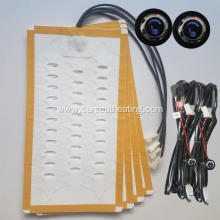 Rotated 6-7level alloy wire car seath heater